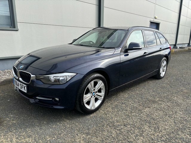BMW 3 Series 2.0 318D Sport Touring Euro 5 S S VO64SFK Blue #6