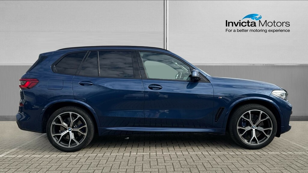 BMW X5 Xdrive 30D M Sport GD69OGY Blue #2