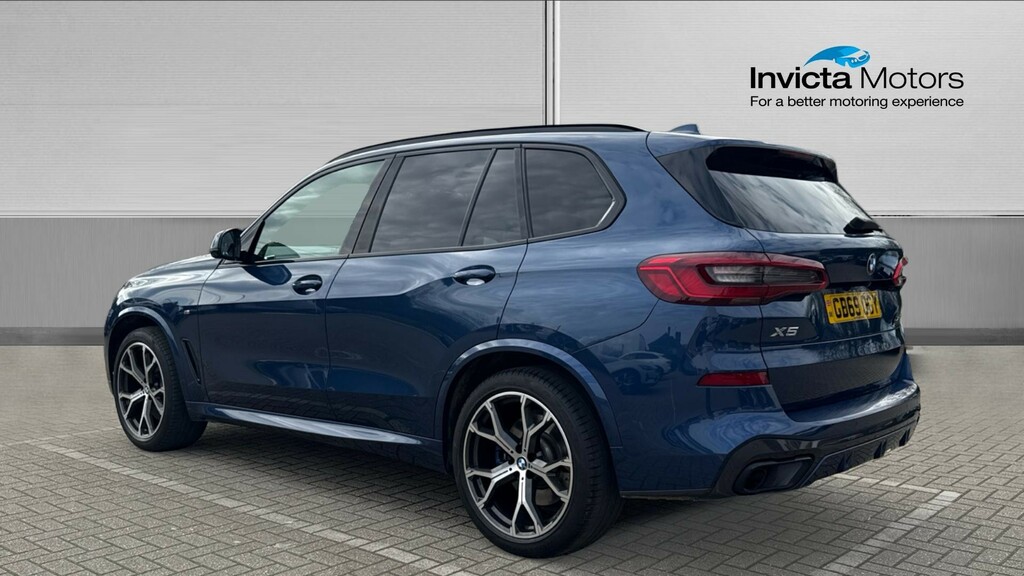 BMW X5 Xdrive 30D M Sport GD69OGY Blue #5