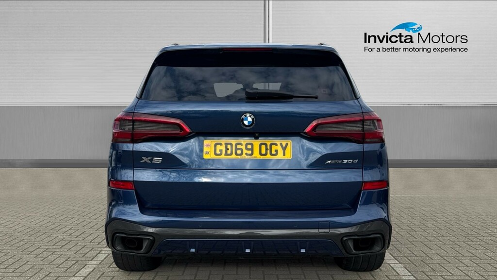 BMW X5 Xdrive 30D M Sport GD69OGY Blue #4