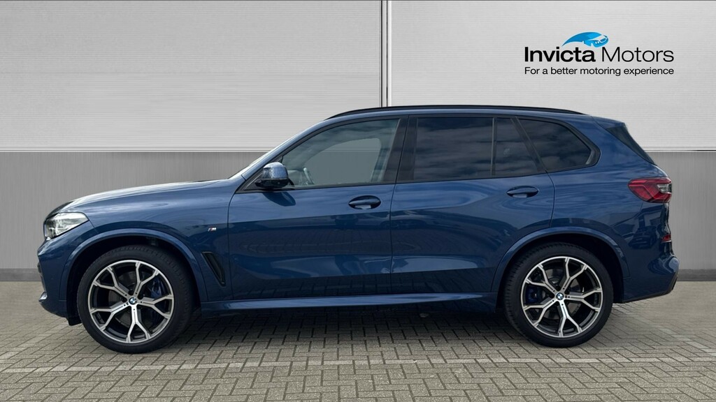 BMW X5 Xdrive 30D M Sport GD69OGY Blue #6