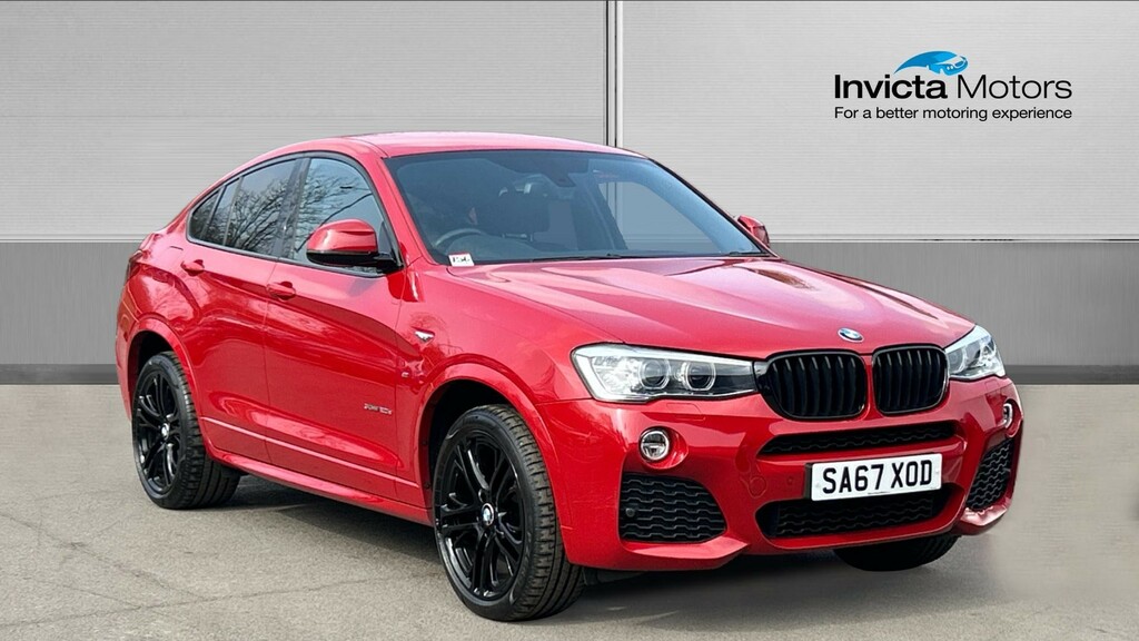 BMW X4 Xdrive 20D M Sport Red