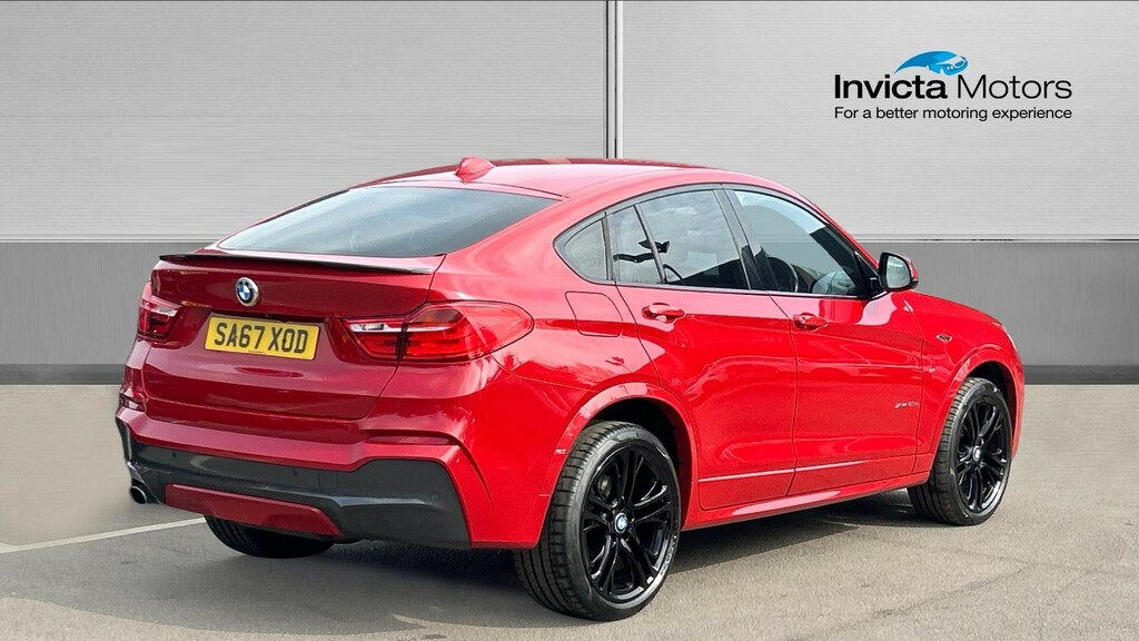 BMW X4 Xdrive 20D M Sport SA67XOD Red #3