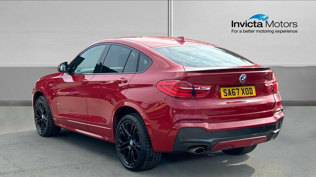 BMW X4 Xdrive 20D M Sport SA67XOD Red #5