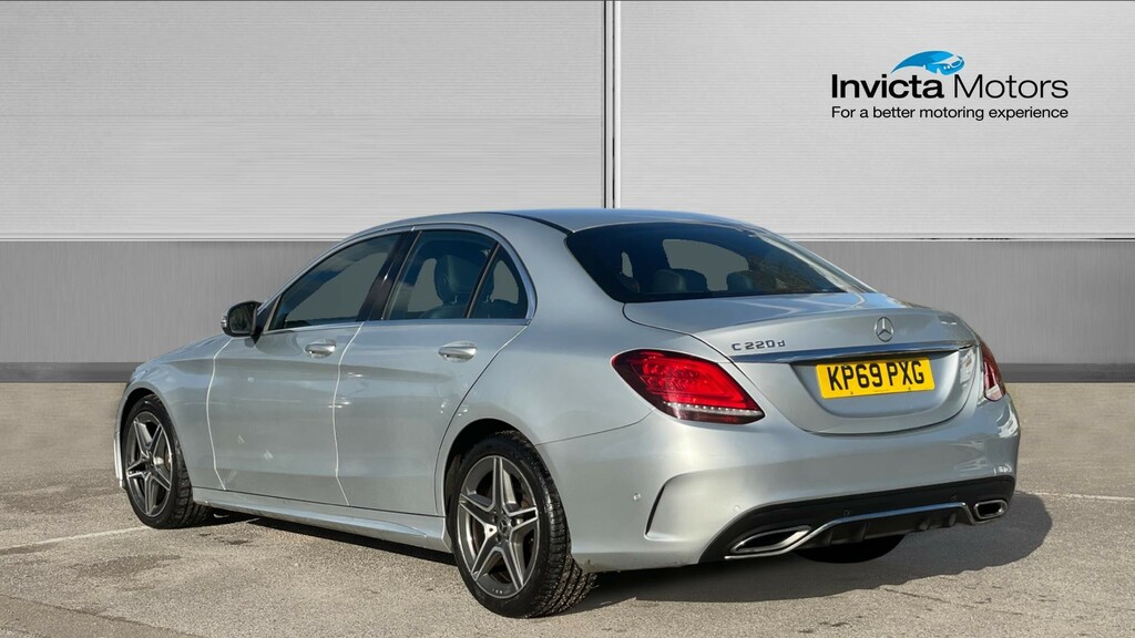 Mercedes-Benz C Class Amg Line Premium KP69PXG Silver #5