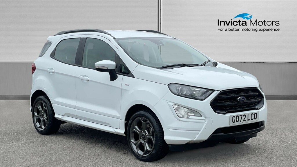 Ford Ecosport St-line White