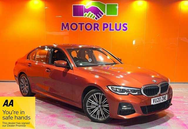 BMW 3 Series 2.0 330E 12Kwh M Sport Saloon Plug-in H Orange