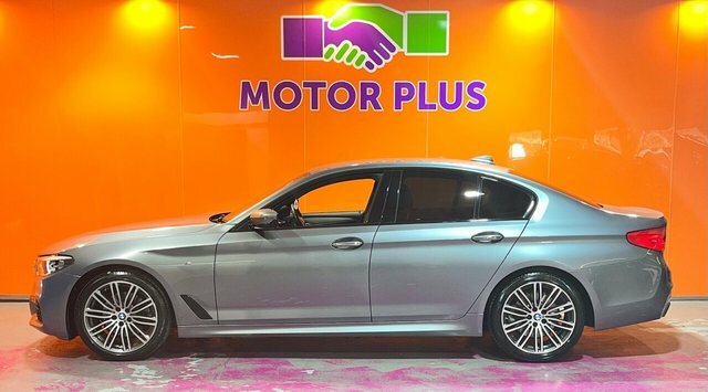 BMW 5 Series 2.0 520D M Sport Saloon Euro 6 S Blue #2