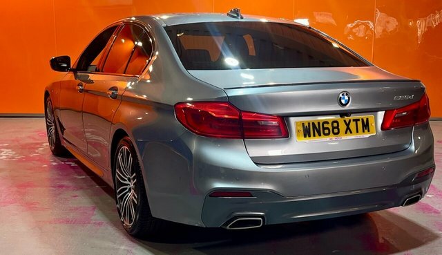 BMW 5 Series 2.0 520D M Sport Saloon Euro 6 S Blue #3