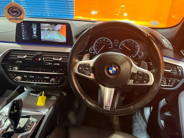 BMW 5 Series 2.0 520D M Sport Saloon Euro 6 S Blue #5