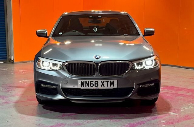 BMW 5 Series 2.0 520D M Sport Saloon Euro 6 S Blue #6