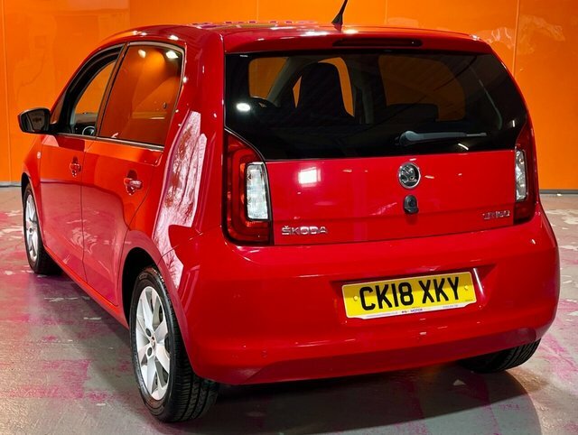 Skoda Citigo 1.0 Mpi Greentech Se L Hatchback CK18XKY Red #3