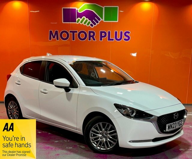Mazda 2 1.5 E-skyactiv G Mhev Mhev Sport Hatchback Pet White