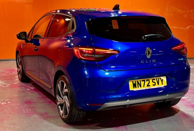 Renault Clio 1.6 E-tech Rs Line Hatchback Hybrid Aut WN72SVY Blue #2