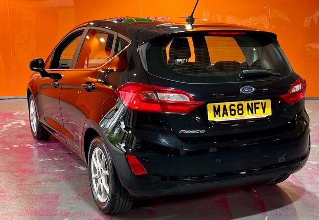 Ford Fiesta 1.1 Ti-vct Zetec Hatchback Euro MA68NFV Black #2