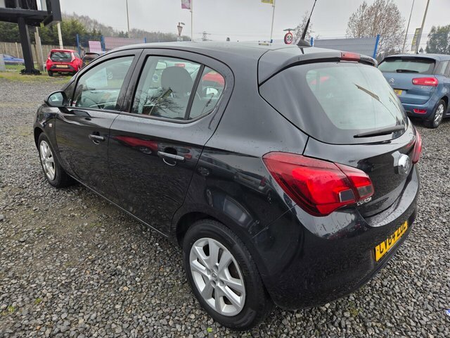 Vauxhall Corsa 1.2I Design Hatchback Euro 6 70 CV64ZDE Black #6