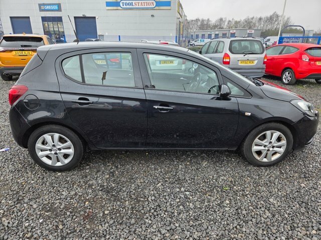 Vauxhall Corsa 1.2I Design Hatchback Euro 6 70 CV64ZDE Black #3