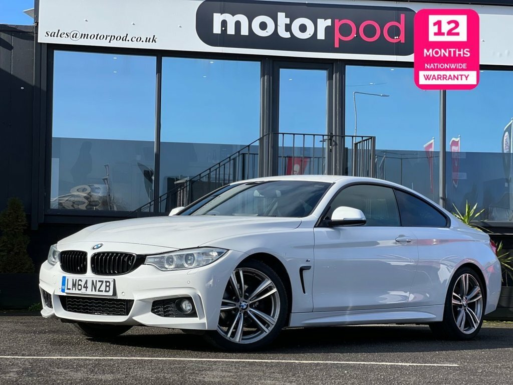 BMW 4 Series Gran Coupe 2L M Sport White