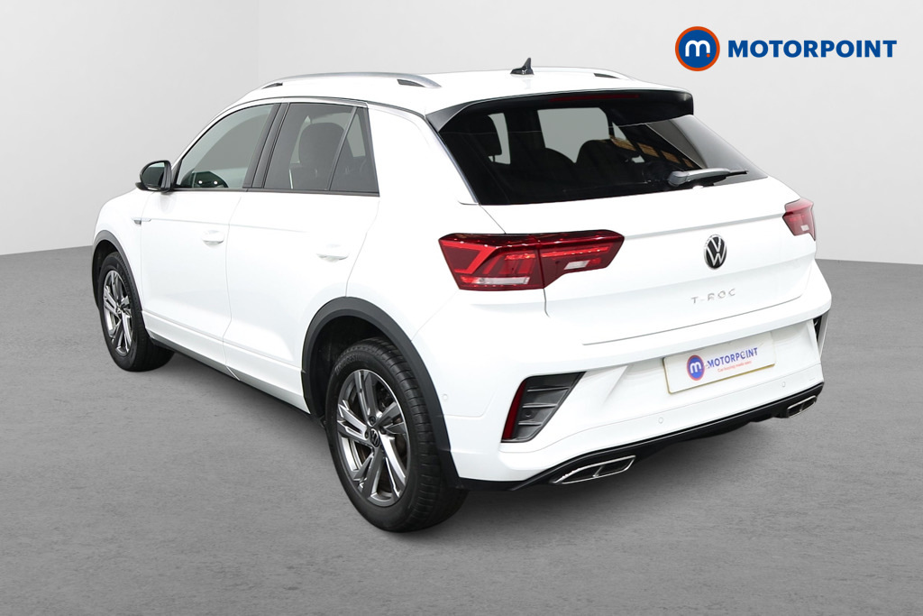 Volkswagen T-Roc 1.5 Tsi R-line Dsg MD72KKW White #5