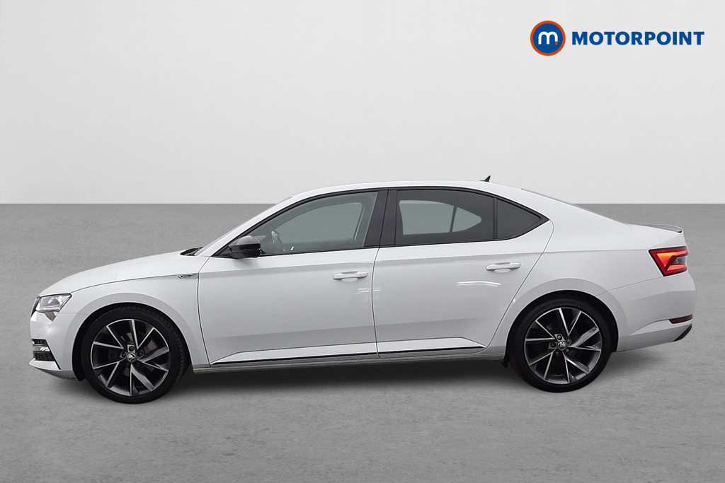Skoda Superb 2.0 Tsi 190 Sport Line Plus Dsg White #4