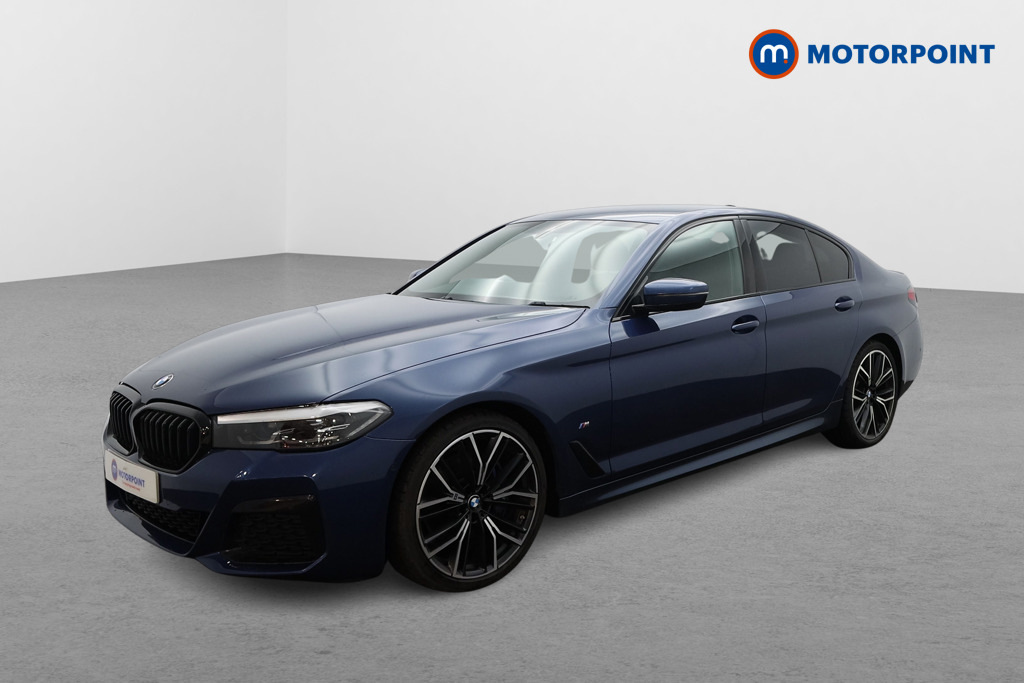 BMW 5 Series 520D Mht M Sport Step Pro Pack DN22WXU Blue #3
