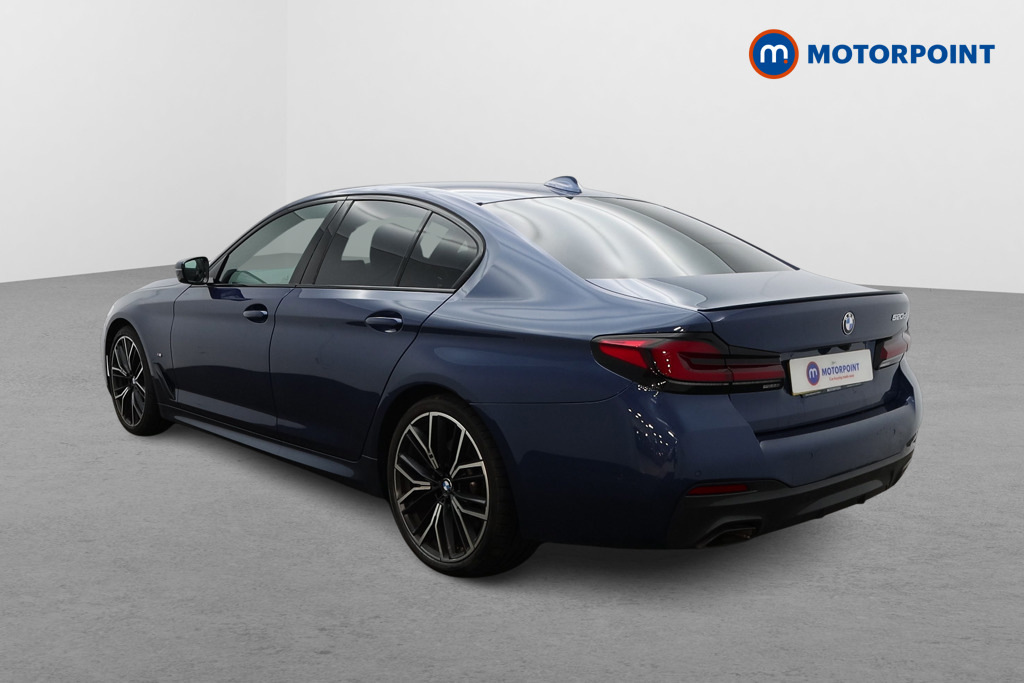 BMW 5 Series 520D Mht M Sport Step Pro Pack DN22WXU Blue #5