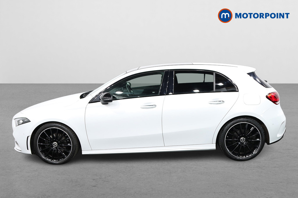 Mercedes-Benz A Class A180 Amg Line Premium Plus Night Edition YK72OGO White #4