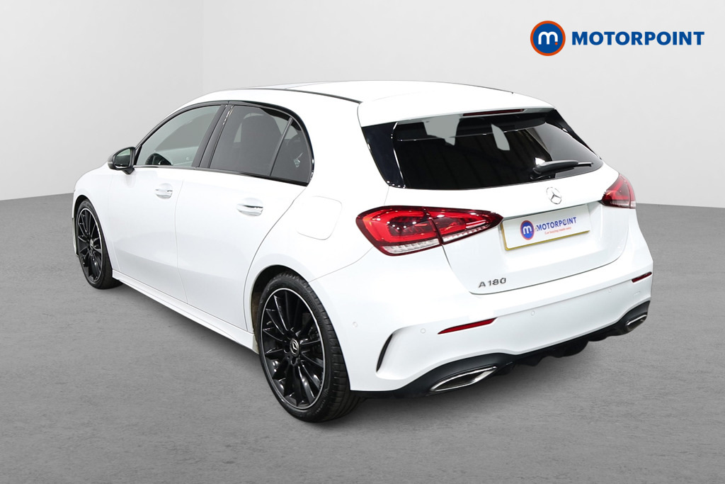 Mercedes-Benz A Class A180 Amg Line Premium Plus Night Edition YK72OGO White #5