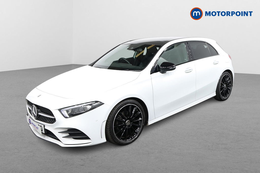 Mercedes-Benz A Class A180 Amg Line Premium Plus Night Edition YK72OGO White #3