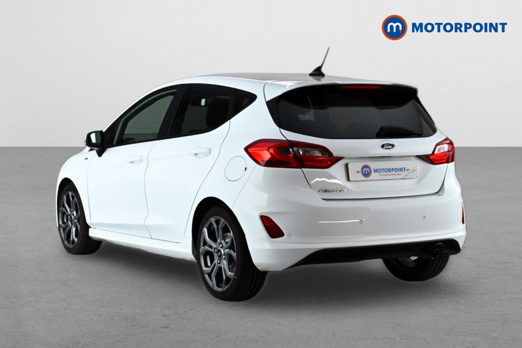 Ford Fiesta 1.0 Ecoboost 125 St-line Edition BN70RXW White #4