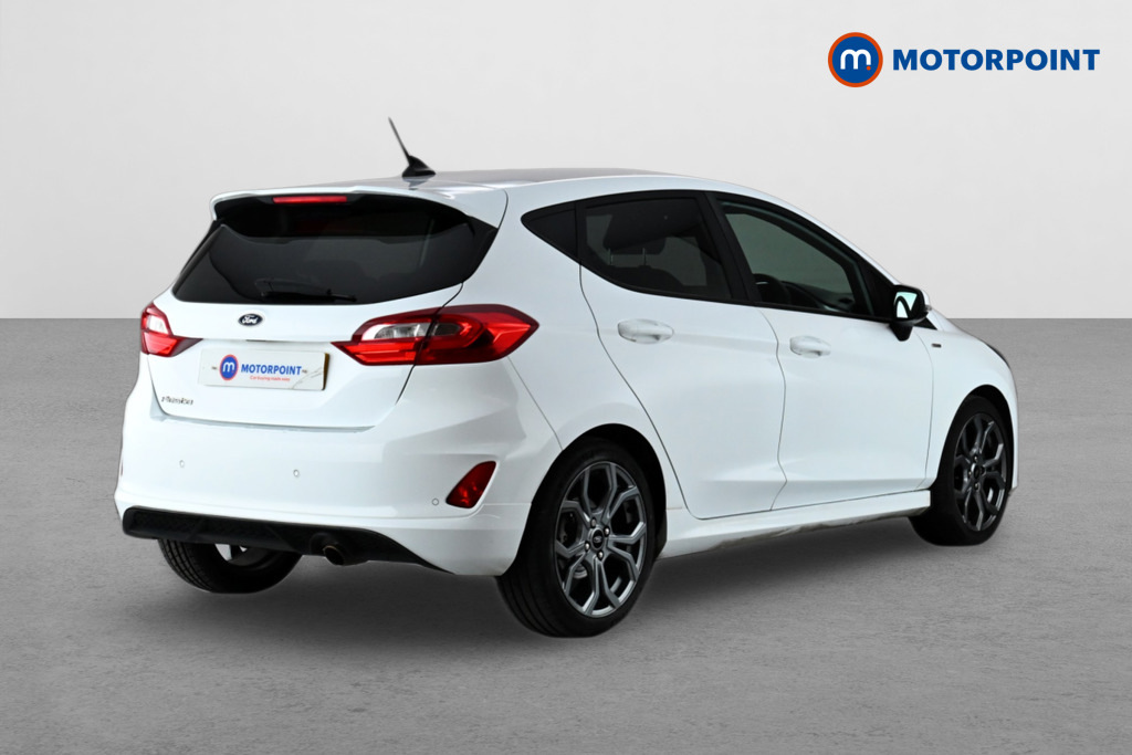 Ford Fiesta 1.0 Ecoboost 125 St-line Edition BN70RXW White #6