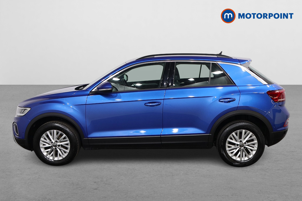 Volkswagen T-Roc 1.5 Tsi Life Dsg CJ23PFD Blue #4