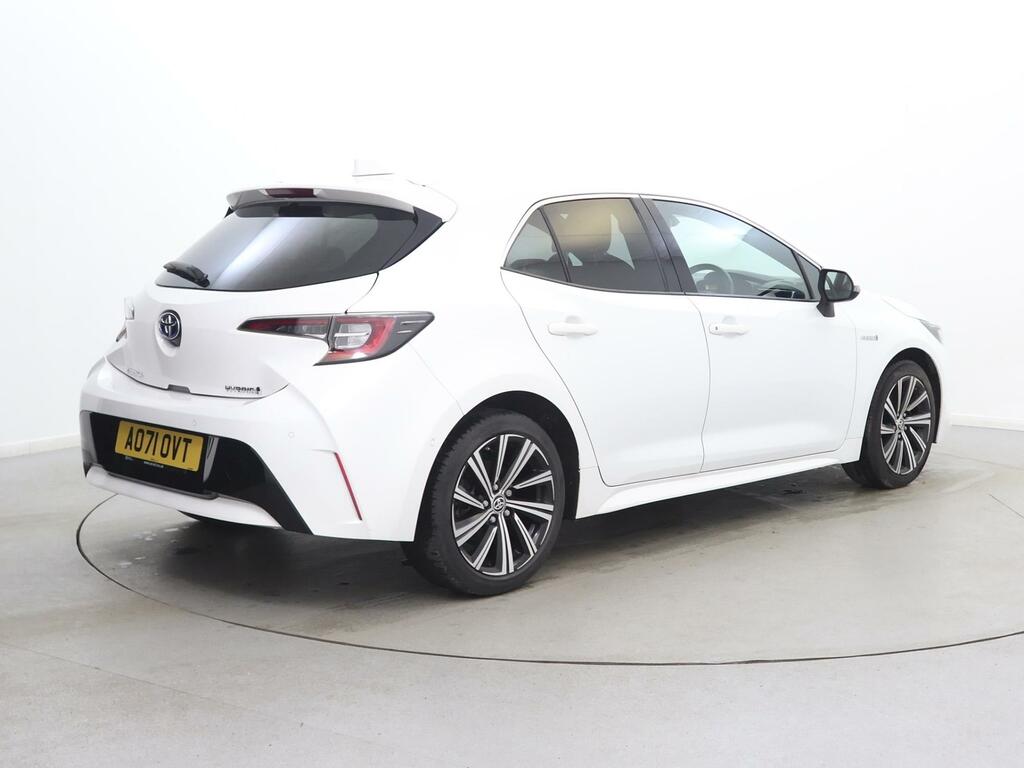 Toyota Corolla 1.8 Vvt-i Hybrid Design Cvt Panoramic Roof AO71OVT White #5