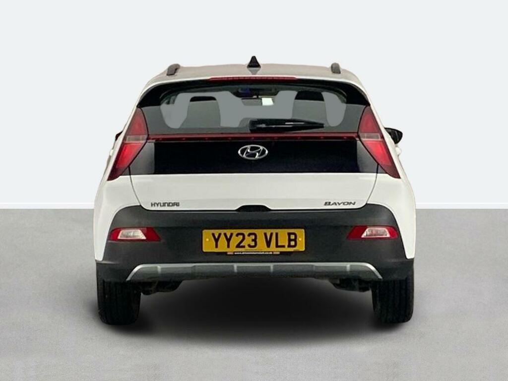 Hyundai Bayon 1.0 Tgdi 48V Mhev Se Connect Dct YY23VLB White #4