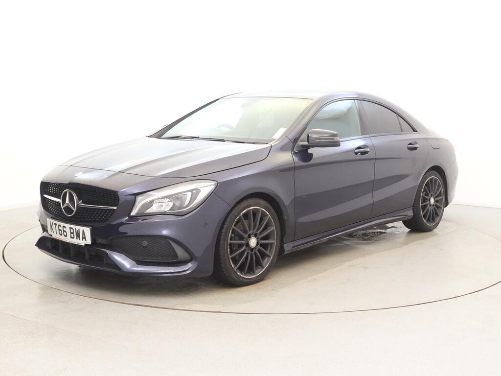 Mercedes-Benz CLA Class Cla 200D Amg Line Blue #3