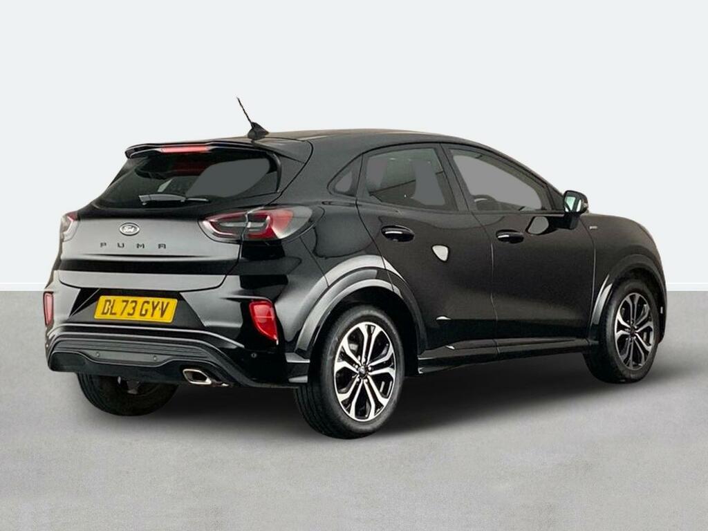 Ford Puma 1.0 Ecoboost Hybrid Mhev 155 St-line DL73GYV Black #3