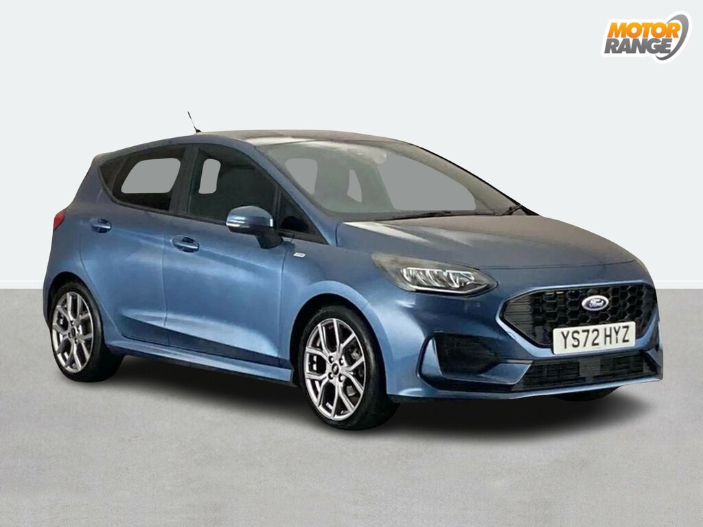Ford Fiesta 1.0 Ecoboost St-line YS72HYZ Blue