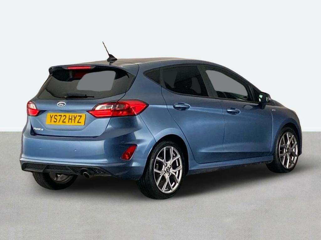 Ford Fiesta 1.0 Ecoboost St-line YS72HYZ Blue #3