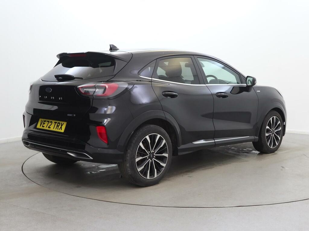 Ford Puma 1.0 Ecoboost Hybrid Mhev 155 St-line Vignale VE72TRX Black #5
