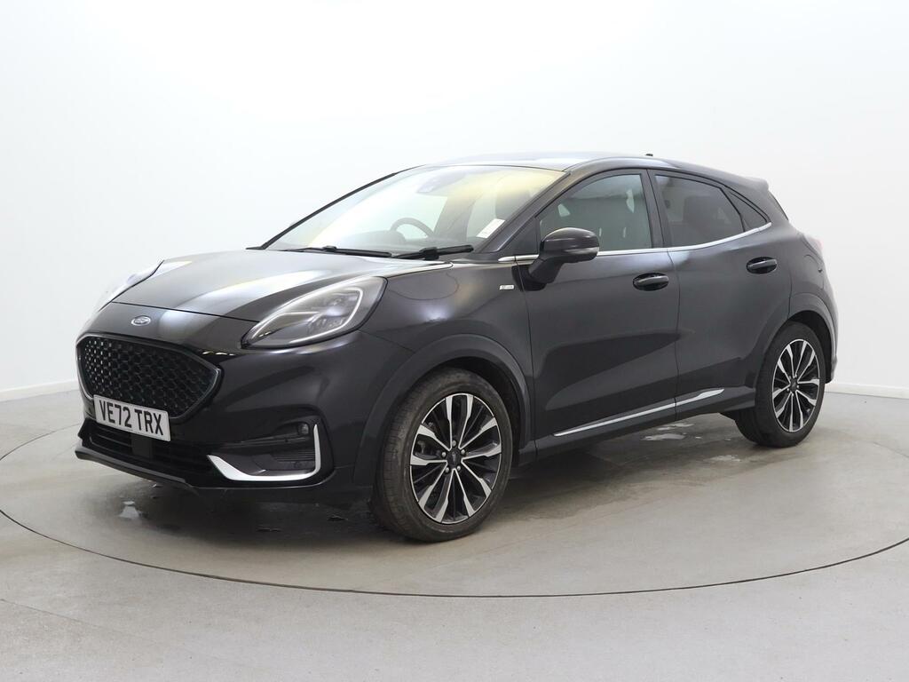 Ford Puma 1.0 Ecoboost Hybrid Mhev 155 St-line Vignale VE72TRX Black #3