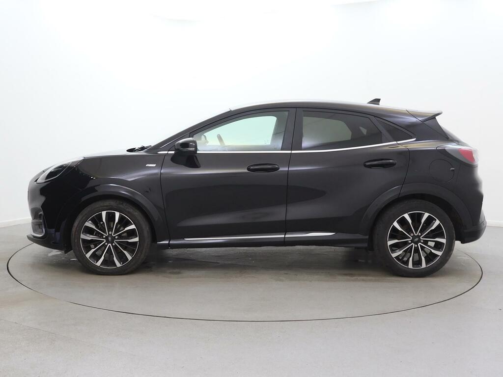 Ford Puma 1.0 Ecoboost Hybrid Mhev 155 St-line Vignale VE72TRX Black #4