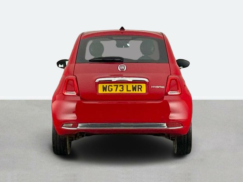 Fiat 500 1.0 Mild Hybrid Red WG73LWR Red #4