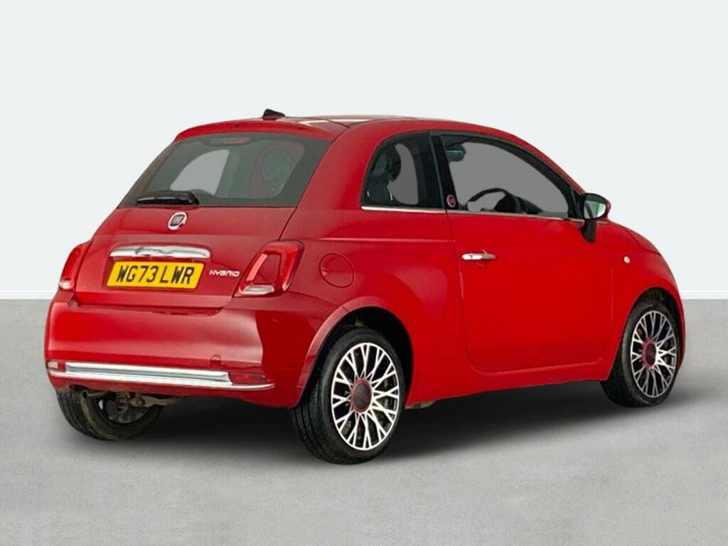 Fiat 500 1.0 Mild Hybrid Red WG73LWR Red #3