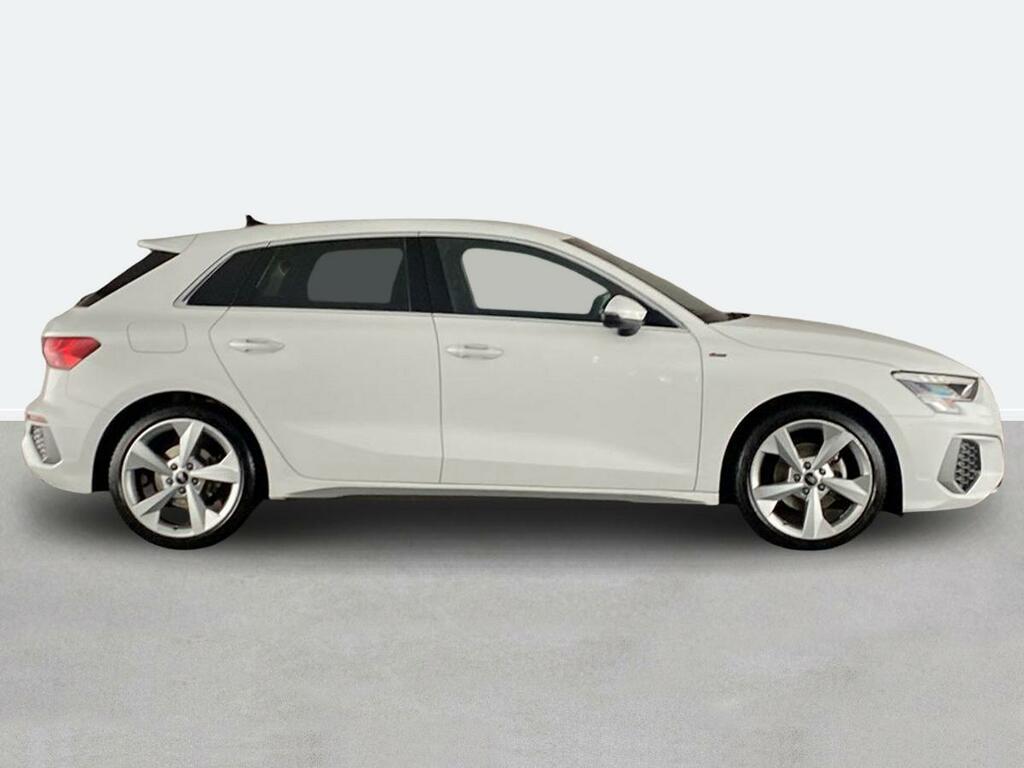 Audi A3 35 Tfsi S Line S Tronic MF24GFY White #2