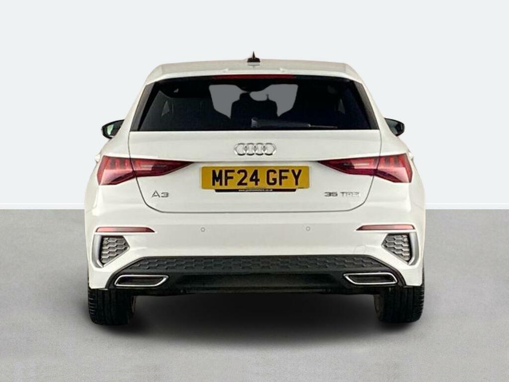 Audi A3 35 Tfsi S Line S Tronic MF24GFY White #4