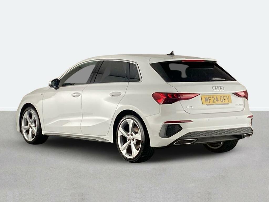 Audi A3 35 Tfsi S Line S Tronic MF24GFY White #5