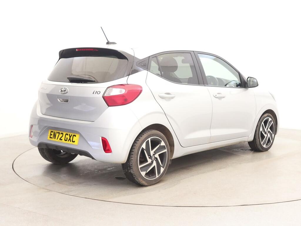 Hyundai I10 1.0 Premium EN72GXC Silver #5