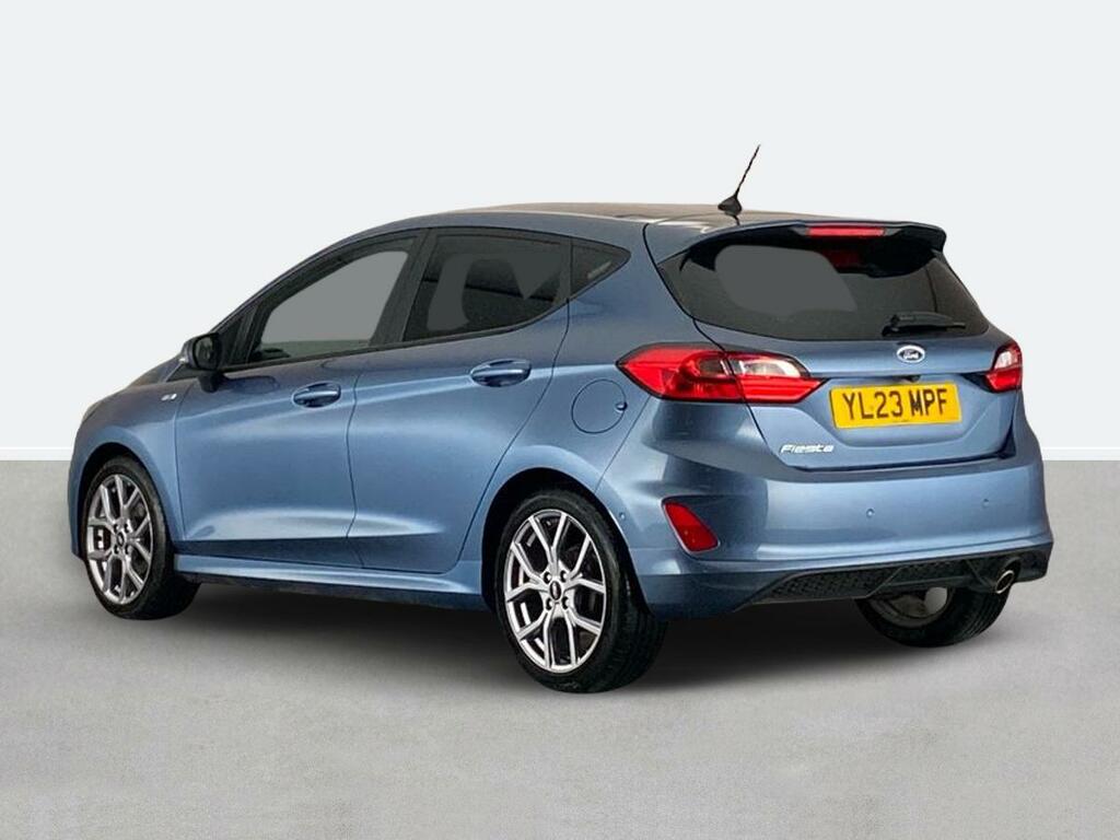 Ford Fiesta 1.0 Ecoboost St-line YL23MPF Blue #5