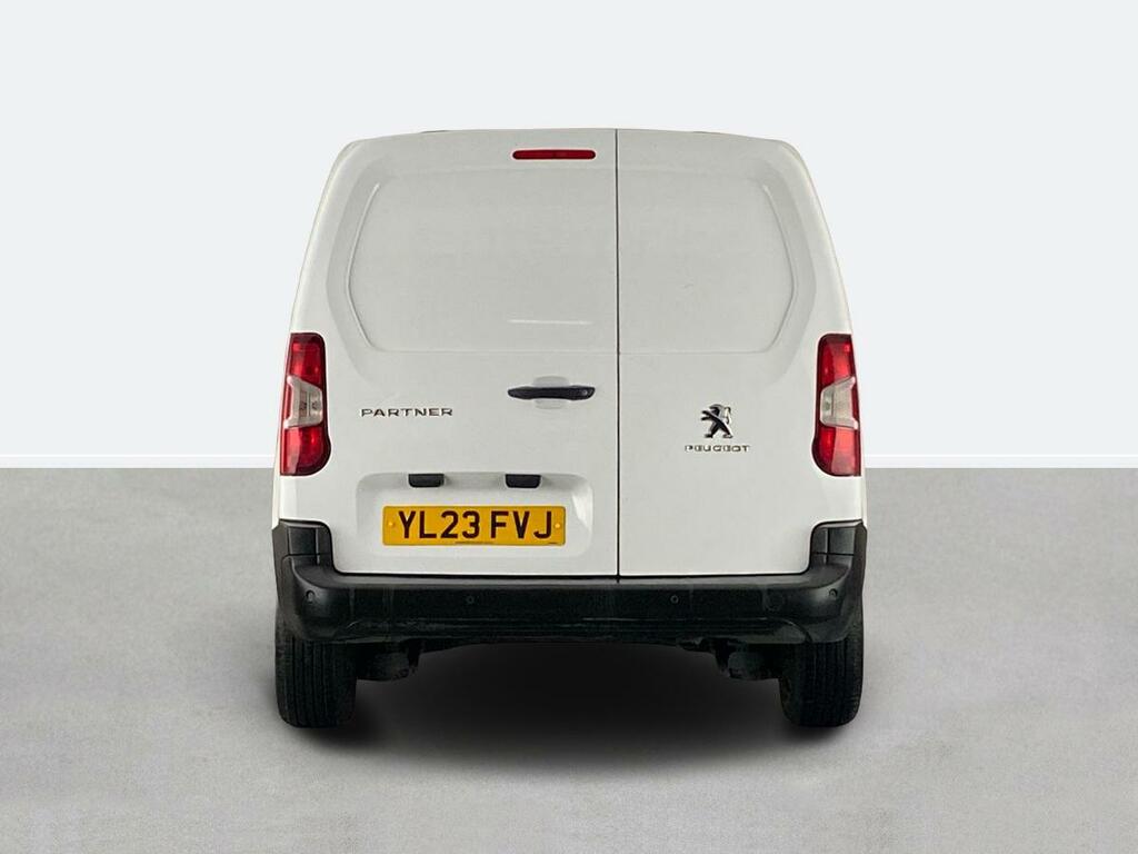 Peugeot Partner 1000 1.5 Bluehdi 100 Professional Premium Van YL23FVJ White #4