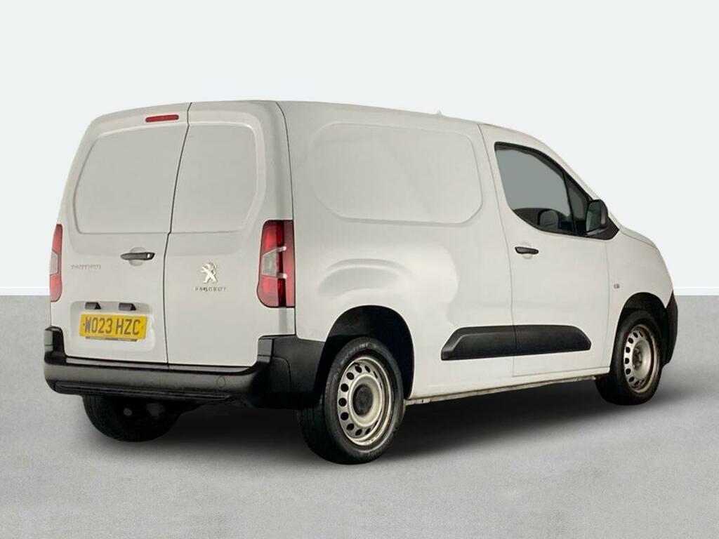 Peugeot Partner 1000 1.5 Bluehdi 100 Professional Premium Van WO23HZC White #3